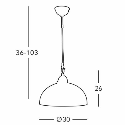 Kolarz 731.30.101 - Candeeiro suspenso NONNA 1xE27/75W/230V diâmetro 30 cm veado verde
