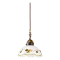 Kolarz 731.30.110 - Lustre suspenso por cabo NONNA 1xE27/75W/230V Ø 20 cm vinho