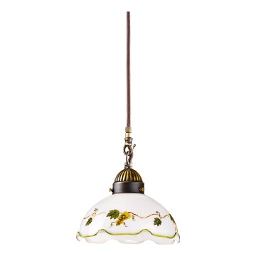 Kolarz 731.30.110 - Lustre suspenso por cabo NONNA 1xE27/75W/230V Ø 20 cm vinho