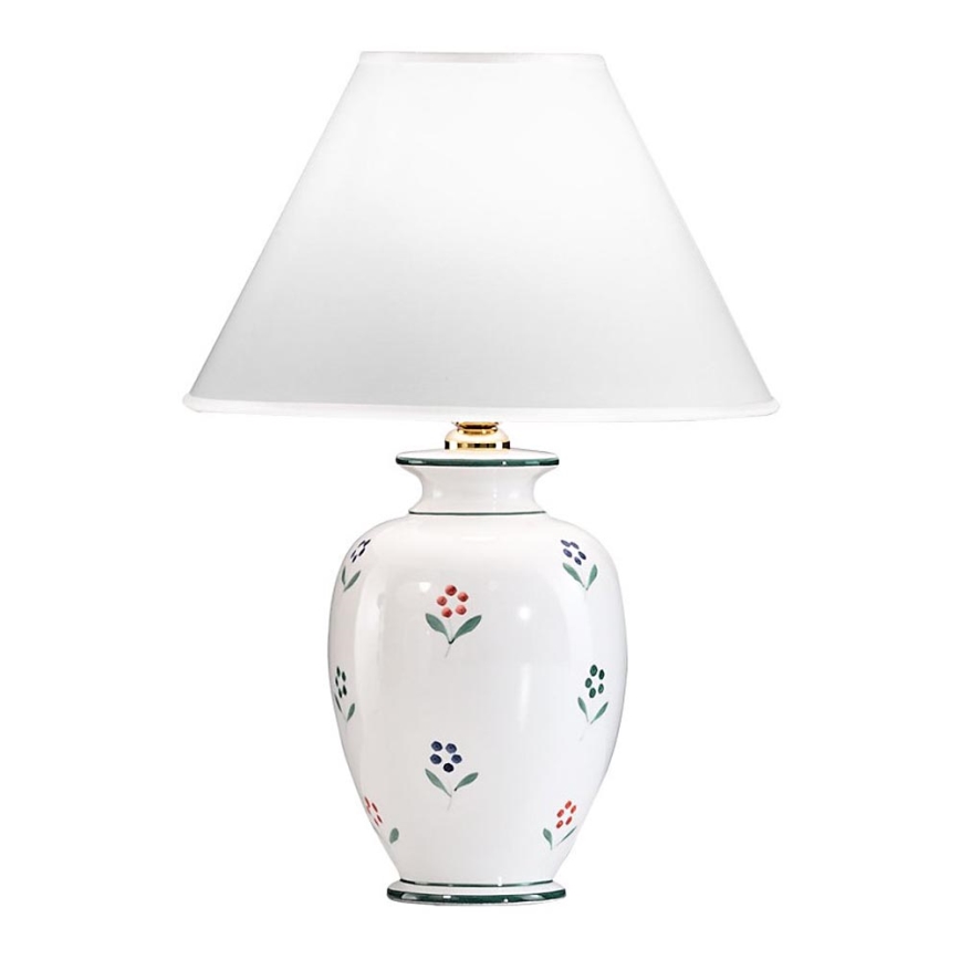 Kolarz 731.70K - Candeeiro de mesa NONNA 1xE27/100W/230V branco