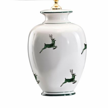 Kolarz 731.70W.100 - Candeeiro de mesa NONNA 1xE27/100W/230V branco