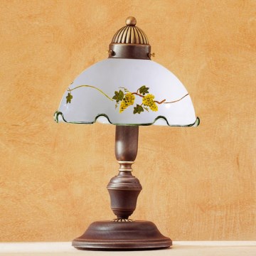 Kolarz 731.73.110 - Candeeiro de mesa NONNA 1xE14/60W/230V vinho