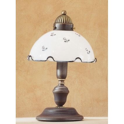 Kolarz 731.73.17 - Candeeiro de mesa NONNA 1xE27/75W/230V azul