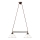 Kolarz 731.82.170 - Lustre suspenso por cabo NONNA 2xE27/75W/230V flores ouro rosa