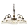 Kolarz 731.85.122 - Candeeiro suspenso NONNA 5xE27/75W/230V uvas