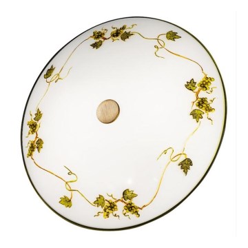 Kolarz 731.U12.4.110 - Iluminação de teto NONNA 2xE14/60W/230V diâmetro 32 cm uvas