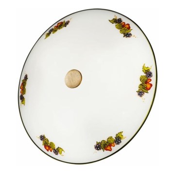 Kolarz 731.U12.4.113 - Luminária de teto NONNA 2xE14/60W/230V Ø 32 cm vinho/morango