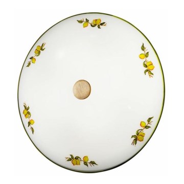 Kolarz 731.U12.4.116 - Iluminação de teto NONNA 2xE14/60W/230V diâmetro 32 cm limões