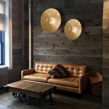 Kolarz A1306.61XL.3.SunAu - Iluminação de parede MOON 1xE27/100W/230V dourado