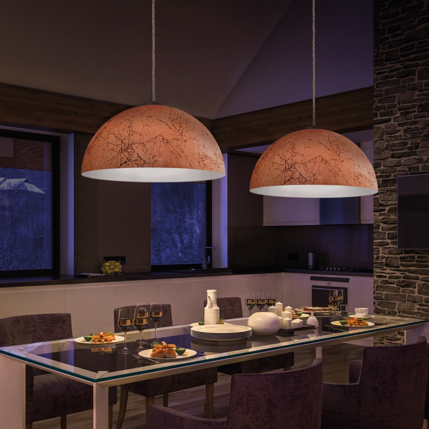 Kolarz A1339.31.Co.VinCu/40 - Candeeiro suspenso CULT 1xE27/100W/230V diâmetro 40 cm cobre