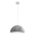 Kolarz A1339.31.Wm.VinAg/40 - Candeeiro suspenso CULT com cabo 1xE27/100W/230V diâmetro 40 cm prata