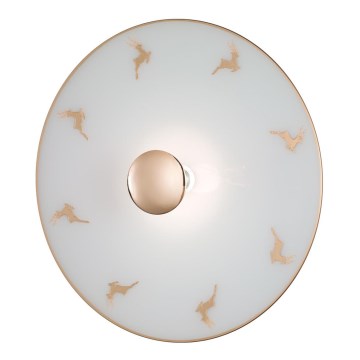 Kolarz A1353.61.XL.3.Au.100 - Iluminação de parede NONNA 1xE27/100W/230V veado 24K dourada