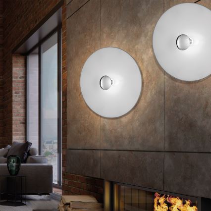 Kolarz A1353.61.XL,5,Gr - Luminária de parede NONNA 1xE27/100W/230V cinza