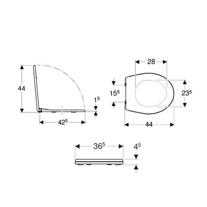 Kolo K90111000 - Assento de sanita Rekord duroplástico/branco