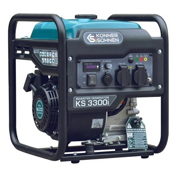 Könner & Söhnen 12111 - Gerador inverter KS 3300i 3300W