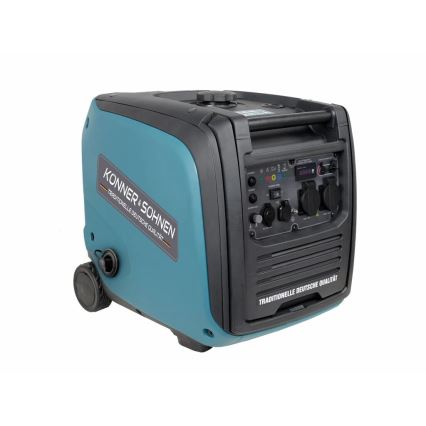 Könner & Söhnen 5106 - Gerador elétrico com inversor a gás e a gasolina KS 4000iEG S 4000W