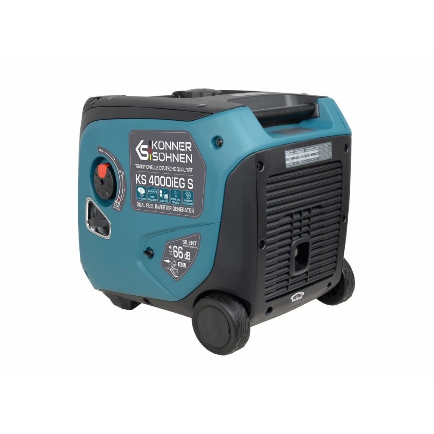 Könner & Söhnen 5106 - Gerador elétrico com inversor a gás e a gasolina KS 4000iEG S 4000W