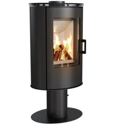 Kratki - Lareira a lenha em aço 8kW 150mm