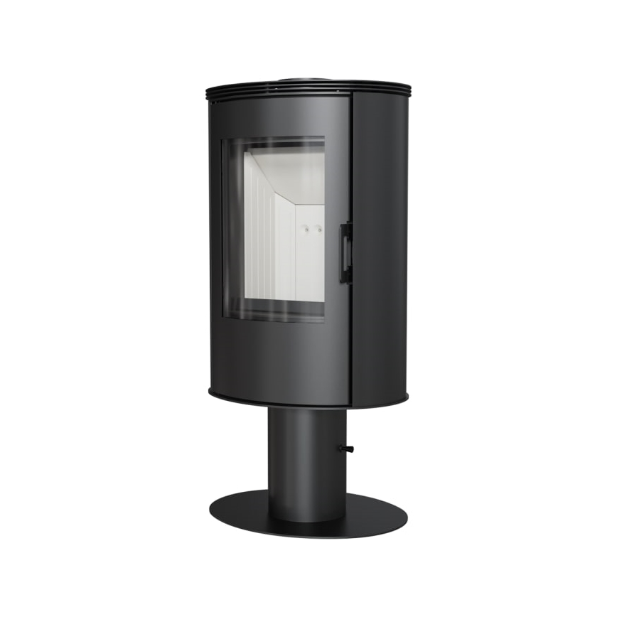 Kratki - Lareira a lenha em aço 8kW 150mm