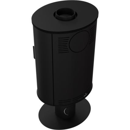 Kratki - Lareira a lenha em aço 8kW 150mm