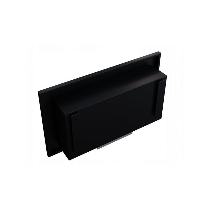 Kratki - Lareira BIO embutida 37,4x64,8 cm 1kW preta