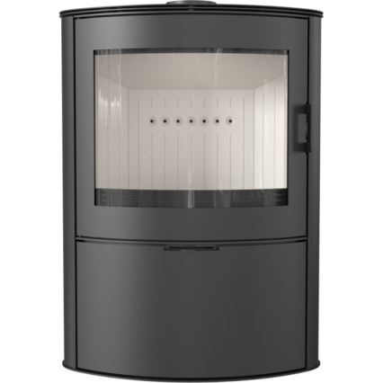 Kratki - Lareira a lenha em aço 10kW 150mm