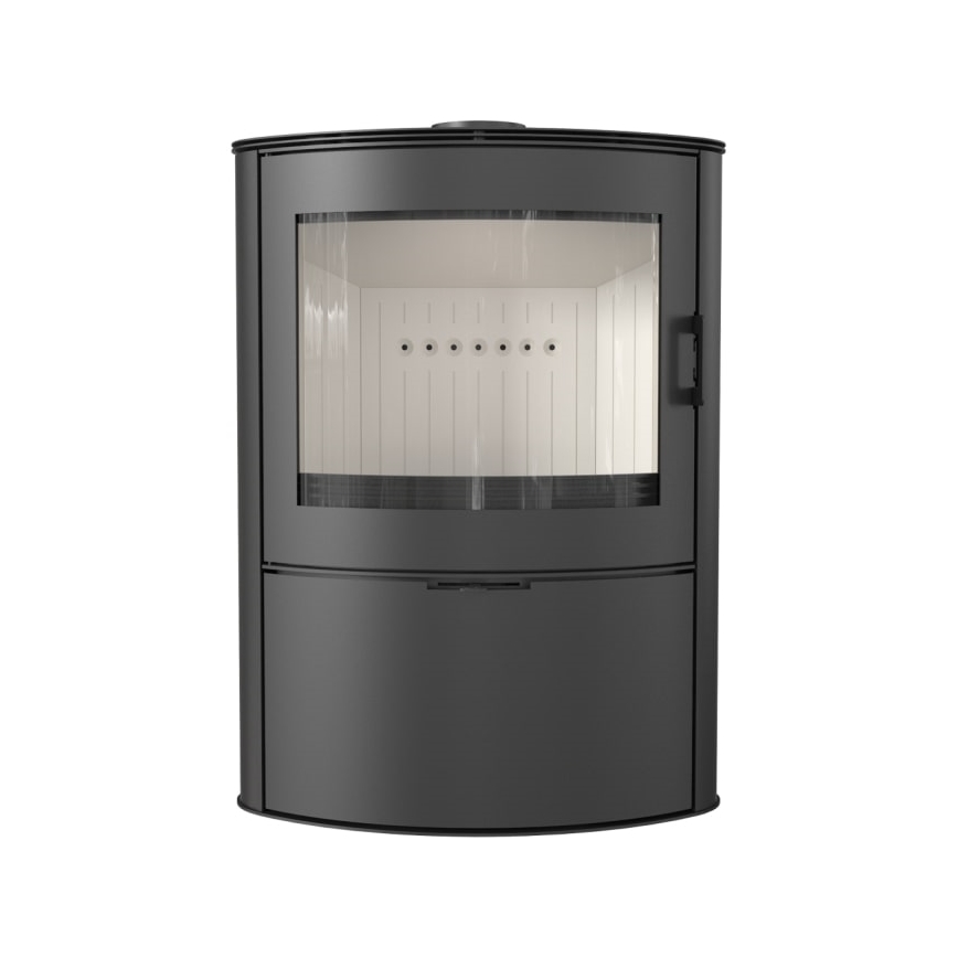 Kratki - Lareira a lenha em aço 10kW 150mm