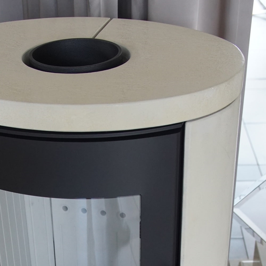 Kratki - Lareira de aço 8kW 150mm