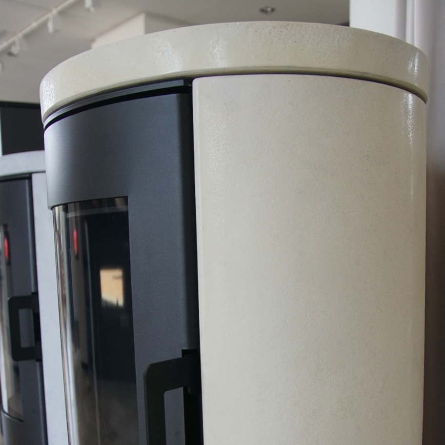 Kratki - Lareira de aço 8kW 150mm