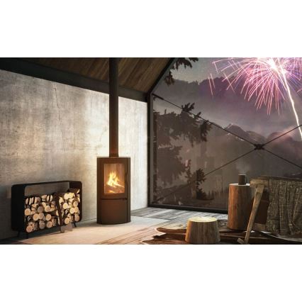 Kratki - Lareira de metal 8kW 150mm