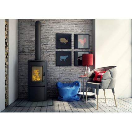 Kratki - Lareira de metal 8kW 150mm