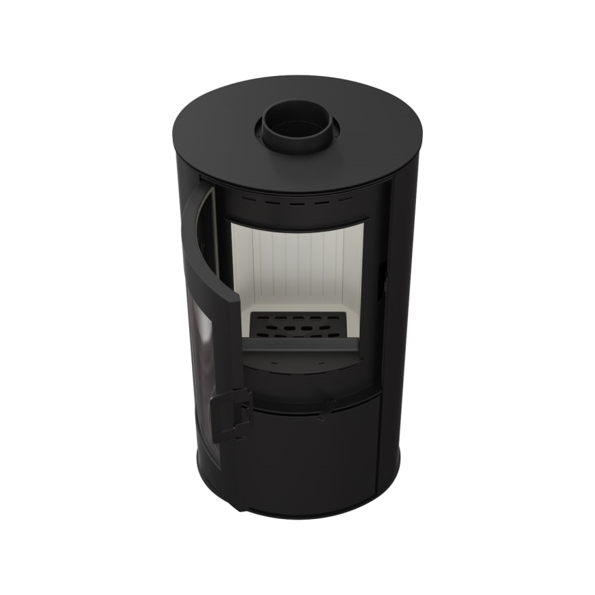 Kratki - Lareira de metal 8kW 150mm