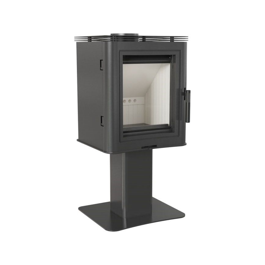 Kratki - Lareira a lenha em aço 7kW 150mm