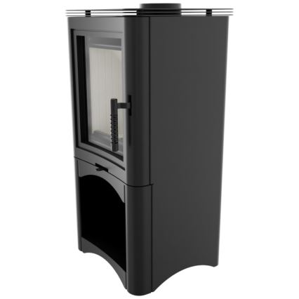 Kratki - Lareira a lenha em aço 7kW 150mm