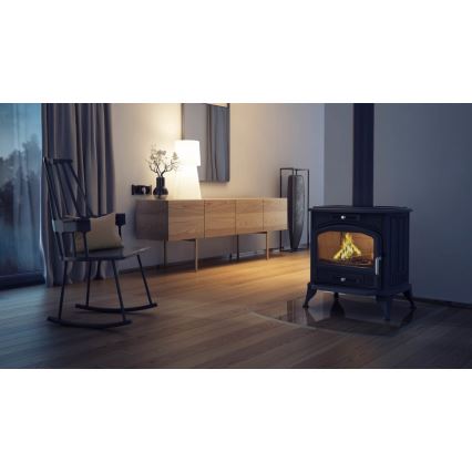 Kratki - Lareira a lenha de ferro fundido 8kW 150mm