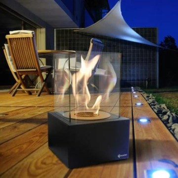 Kratki - Lareira BIO 35,3x25 cm 1kW preta