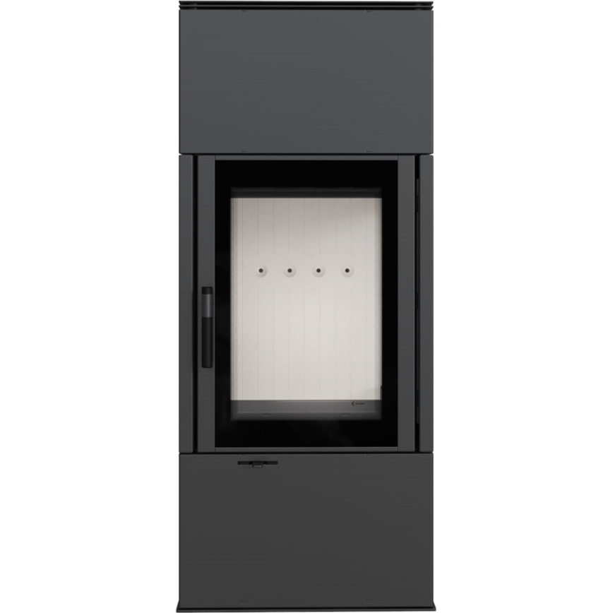 Kratki - Lareira a lenha em aço 8kW 150mm