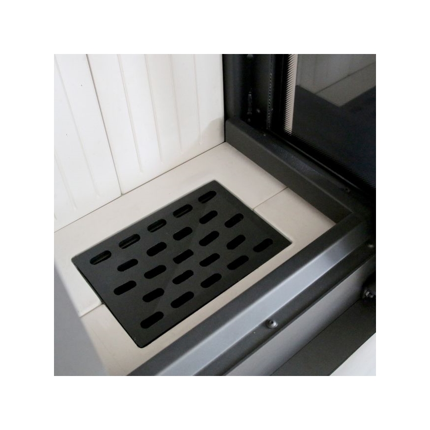 Kratki - Lareira a lenha em aço 8kW 150mm