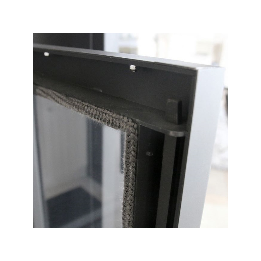 Kratki - Lareira a lenha em aço 8kW 150mm