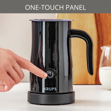 Krups - Espumador de leite 300ml preto