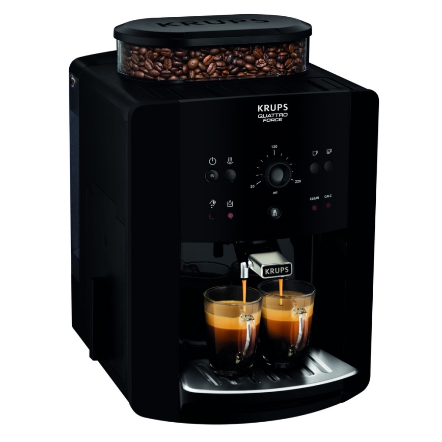 Krups - Máquina de café automática ARABICA 1450W/230V preto