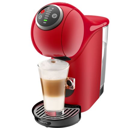 Krups - Máquina de café de cápsulas NESCAFÉ DOLCE GUSTO GENIO S PLUS 1500W vermelho