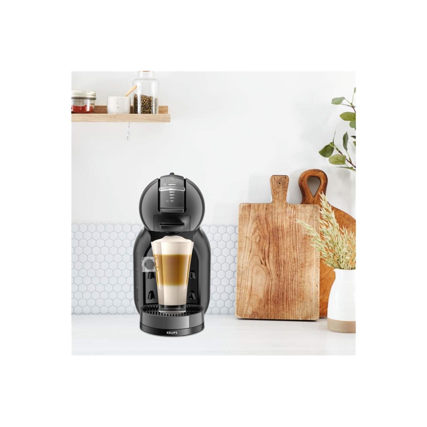 Krups - Máquina de café de cápsulas NESCAFÉ DOLCE GUSTO MINI ME 1500W antracite