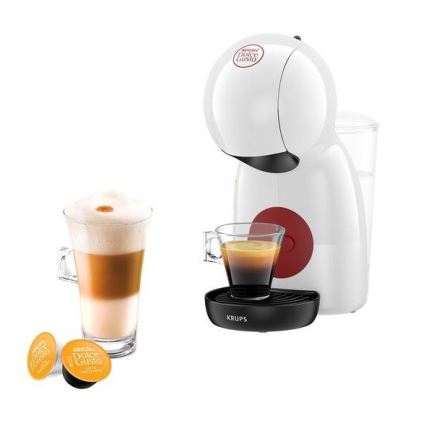Krups - Máquina de café de cápsulas NESCAFÉ DOLCE GUSTO PICCOLO XS 1600W branco