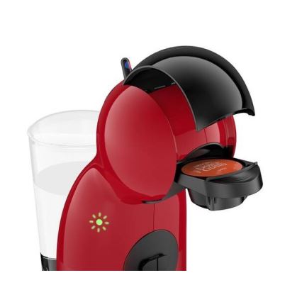 Krups - Máquina de café de cápsulas NESCAFÉ DOLCE GUSTO PICCOLO XS 1600W vermelho