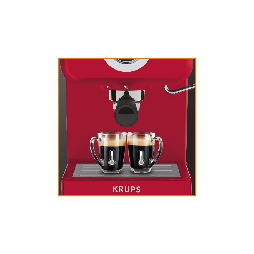 Krups - Máquina de café expresso com porta-filtro OPIO 1140W/230V