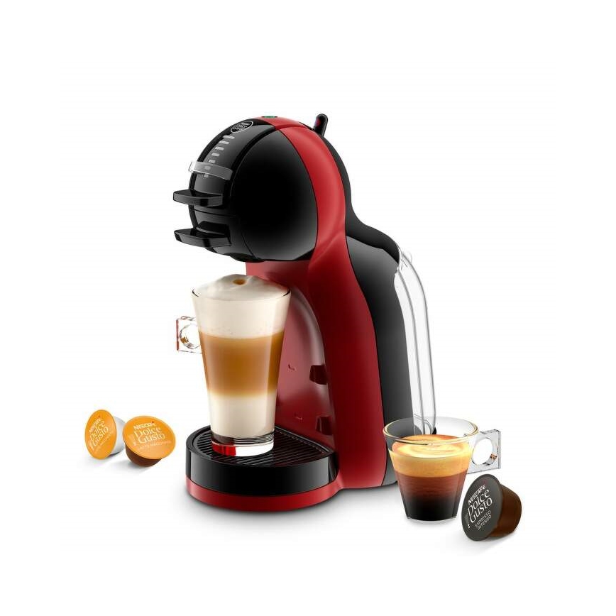 Krups - Máquina de café em cápsulas NESCAFÉ DOLCE GUSTO MINI ME 1500W/230V vermelho/preto