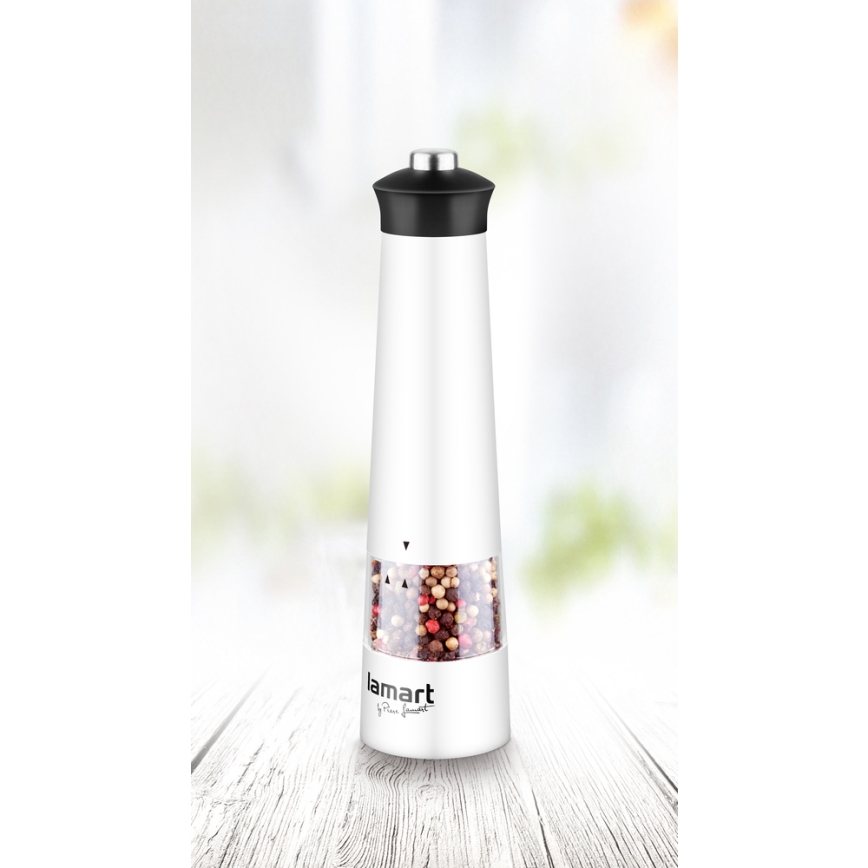 Lamart - Moedor elétrico de especiarias 4xAAAA