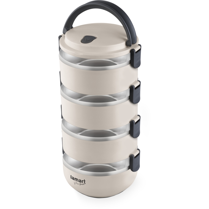 Lamart - Recipiente térmico para alimentos 2,4 l bege
