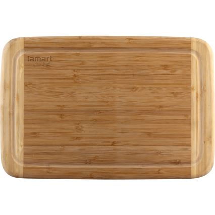 Lamart - Tábua de corte de cozinha 26x16 cm bambu